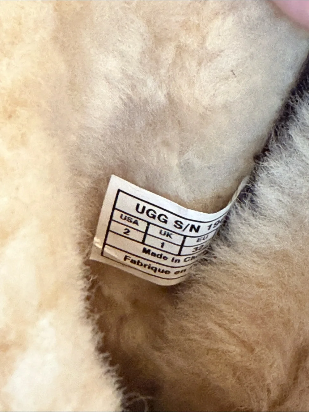 UGG Kids Brown Shearling-Lined Mid-Calf Boots size 2
